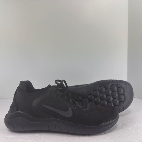 Nike Free RN 2018 Triple Black Men's Running Shoes-Assorted Sizes NWB 942836-002 - Picture 1 of 12